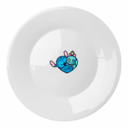 Тарілка Стіч з лялькою - FATLINE Тарілка Стіч з лялькою