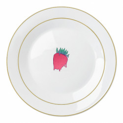 Тарелка Strawberry art - FATLINE Тарелка Strawberry art