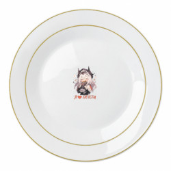 Тарелка Я люблю поесть - FATLINE Тарелка Я люблю поесть