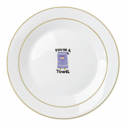 Тарелка You're A Towel - FATLINE Тарелка You're A Towel