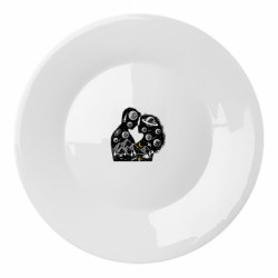 Тарелка Влюбленная пара. Космос - FATLINE Тарелка Влюбленная пара. Космос