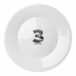 Тарелка Zaporizhzhia Black & White - FATLINE Тарелка Zaporizhzhia Black & White