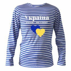 Тельняшки с длинным рукавом