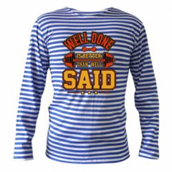 Тельняшки с длинным рукавом