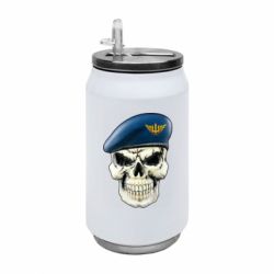 Термобанка 350ml Череп. Воздушные силы Украины - FATLINE Термобанка 350ml Череп. Воздушные силы Украины