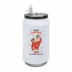 Термобанка 350ml Горячее Рождественское какао - FATLINE Термобанка 350ml Горячее Рождественское какао