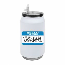 Термобанка 350ml Hello I'm from Ukraine
