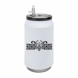 Термобанка 350ml Из Украины, From Ukraine with Love - FATLINE Термобанка 350ml Из Украины, From Ukraine with Love