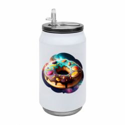 Термобанка 350ml космический пончик - FATLINE Термобанка 350ml космический пончик