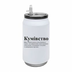 Термобанка 350ml Кумовство - FATLINE Термобанка 350ml Кумовство