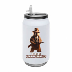 Термобанка 350ml OI OI OI BOBRITO BANDITO - FATLINE Термобанка 350ml OI OI OI BOBRITO BANDITO
