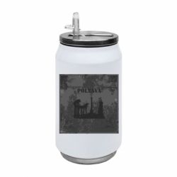 Термобанка 350ml Полтава Old School - FATLINE Термобанка 350ml Полтава Old School
