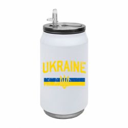 Термобанка 350ml Ukraine, Флаг и Герб Украины