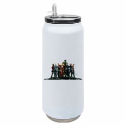 Термобанка 500ml Avengers on the rock - FATLINE Термобанка 500ml Avengers on the rock