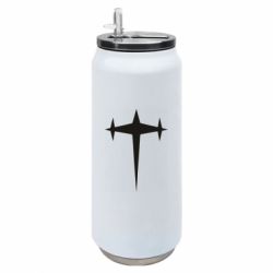 Термобанка 500ml Kill la Kill Three-Star Uniform Logo - FATLINE Термобанка 500ml Kill la Kill Three-Star Uniform Logo