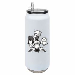 Термобанка 500ml Naruto team 07 - FATLINE Термобанка 500ml Naruto team 07