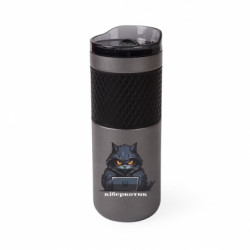 Термочашка негерметичная Bliss киберкотик хакер - FATLINE Термочашка негерметичная Bliss киберкотик хакер