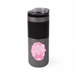 Термочашка негерметичная Bliss Розовый слоган In My Happy Girl Era - FATLINE Термочашка негерметичная Bliss Розовый слоган In My Happy Girl Era