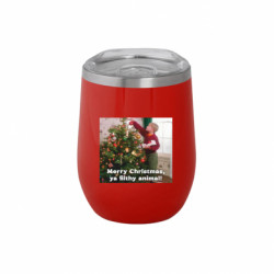 Термочашка негерметичная Soho Merry Christmas Ya Filthy Animal - FATLINE Термочашка негерметичная Soho Merry Christmas Ya Filthy Animal