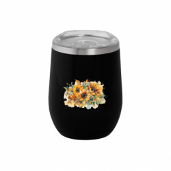 Термочашка негерметичная Soho Акварельные подсолнушки - FATLINE Термочашка негерметичная Soho Акварельные подсолнушки