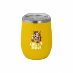 Термочашка негерметичная Soho Конь с яйцами - FATLINE Термочашка негерметичная Soho Конь с яйцами