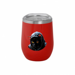 Термочашка негерметичная Soho кот хакер - FATLINE Термочашка негерметичная Soho кот хакер