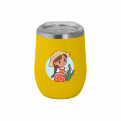 Термочашка негерметичная Soho Милаха девочка в шляпе - FATLINE Термочашка негерметичная Soho Милаха девочка в шляпе