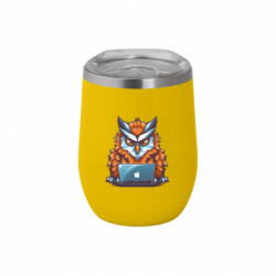 Термочашка негерметичная Soho Сова за макбуком - FATLINE Термочашка негерметичная Soho Сова за макбуком