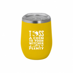 Термочашка негерметичная Soho Toss a coin to your witcher oh valley of plenty - FATLINE Термочашка негерметичная Soho Toss a coin to your witcher oh valley of plenty