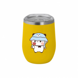 Термочашка негерметичная Soho Мишка с цветочком - FATLINE Термочашка негерметичная Soho Мишка с цветочком