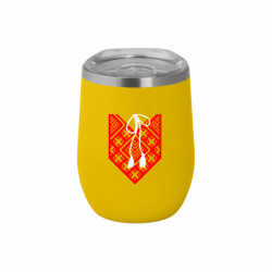 Термочашка негерметичная Soho Вишиванка з зав'язкою - FATLINE Термочашка негерметичная Soho Вишиванка з зав'язкою