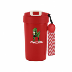 Термокружка Bruno Динозавр з пивом - FATLINE Термокружка Bruno Динозавр з пивом