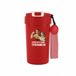 Термокружка Bruno Gachimuchi Тренируйся! - FATLINE Термокружка Bruno Gachimuchi Тренируйся!