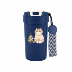 Термокружка Bruno Милая рождественская кошка