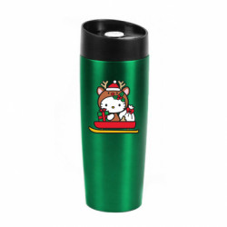 Термокружка Classic Китти на санках - FATLINE Термокружка Classic Китти на санках