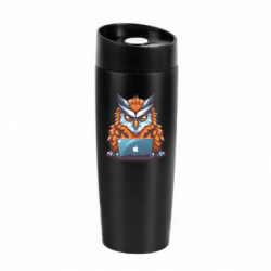 Термокружка Classic Сова за макбуком - FATLINE Термокружка Classic Сова за макбуком