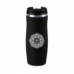 Термокружка негерметична Davos Агісхьяльм скандинавський візерунок - FATLINE Термокружка негерметична Davos Агісхьяльм скандинавський візерунок