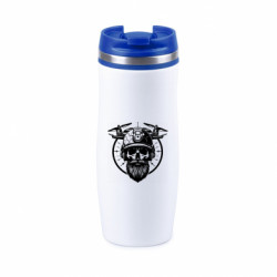 Термокружка негерметична Davos Бородатий череп у шоломі з квадрокоптером fpv - FATLINE Термокружка негерметична Davos Бородатий череп у шоломі з квадрокоптером fpv