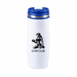 Термокружка негерметична Davos Фітнес дівчина з гантелями - FATLINE Термокружка негерметична Davos Фітнес дівчина з гантелями