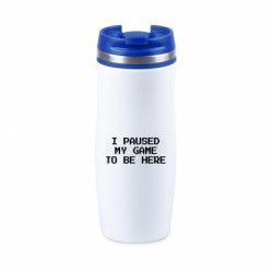 Термокружка негерметичная Davos I Paused My Game To Be Here - FATLINE Термокружка негерметичная Davos I Paused My Game To Be Here