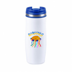 Термокружка негерметична Davos Паляниця-Полуниця вінок із стрічками - FATLINE Термокружка негерметична Davos Паляниця-Полуниця вінок із стрічками