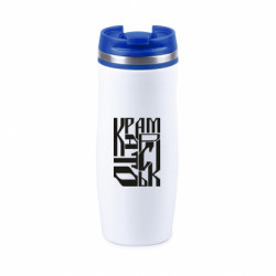 Термокружка негерметичная Davos Шрифтовой Краматорск - FATLINE Термокружка негерметичная Davos Шрифтовой Краматорск