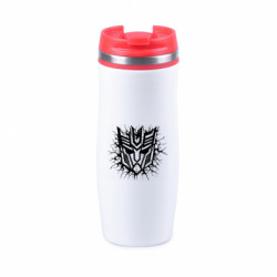 Термокружка негерметична Davos Трансформери символ десептиконів з тріщинами - FATLINE Термокружка негерметична Davos Трансформери символ десептиконів з тріщинами