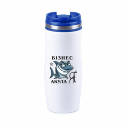 Термокружка негерметичная Davos Я бизнес акула - FATLINE Термокружка негерметичная Davos Я бизнес акула