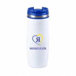 Термокружка негерметичная Davos Я люблю Миколаїв - FATLINE Термокружка негерметичная Davos Я люблю Миколаїв
