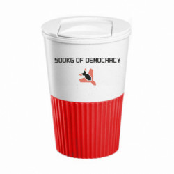 Термокружка негерметичная Eco Salta 500 kg of democracy - FATLINE Термокружка негерметичная Eco Salta 500 kg of democracy