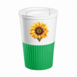 Термокружка негерметичная Eco Salta Красивый подсолнух - FATLINE Термокружка негерметичная Eco Salta Красивый подсолнух