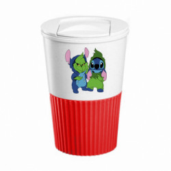 Термокружка негерметичная Eco Salta Гринч и Стич - FATLINE Термокружка негерметичная Eco Salta Гринч и Стич