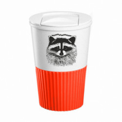 Термокружка негерметичная Eco Salta Хитрый Енот - FATLINE Термокружка негерметичная Eco Salta Хитрый Енот