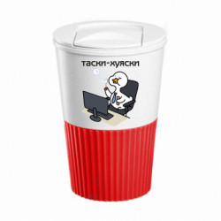 Термокружка негерметичная Eco Salta Таски-хуяски - FATLINE Термокружка негерметичная Eco Salta Таски-хуяски